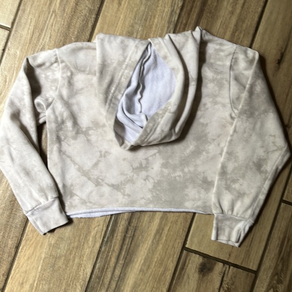 Peanuts - Summer Edition - Snoopy & Woodstock Relaxing - Cropped Pullover Hoodie - Picture 8 of 12